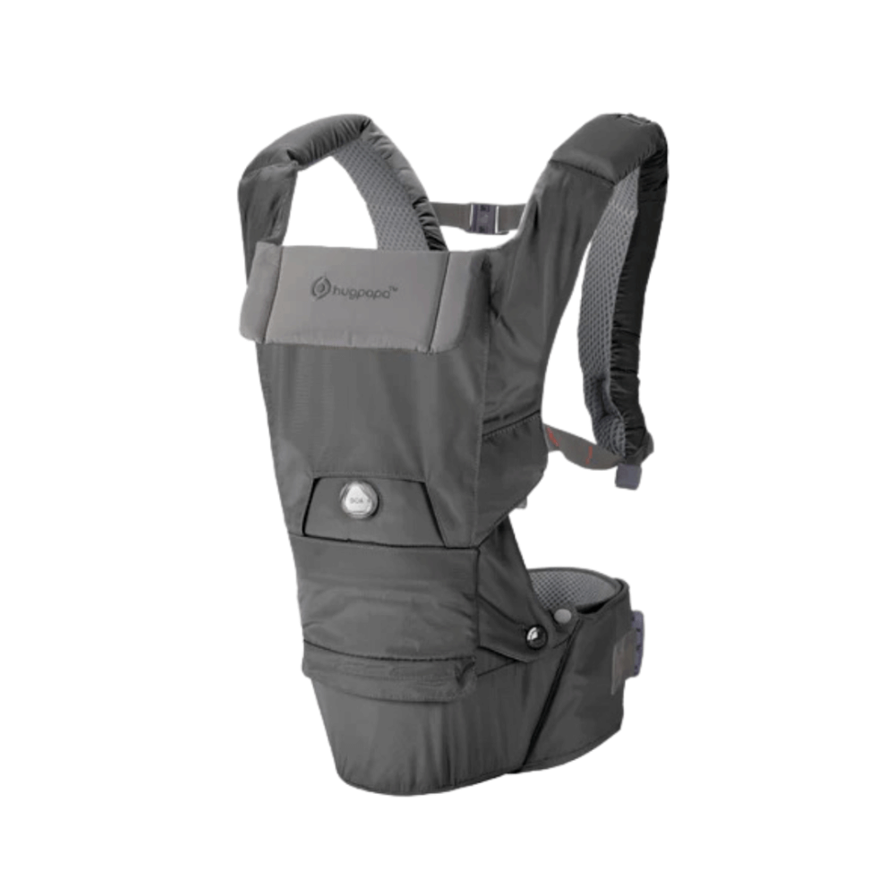 เป้อุ้ม​ HUGPAPA รุ่น DIAL-FIT PRO (3IN1 HIP SEAT CARRIER) สีเทา_0
